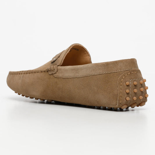 ALAN mocassins fantaisies kaki brun