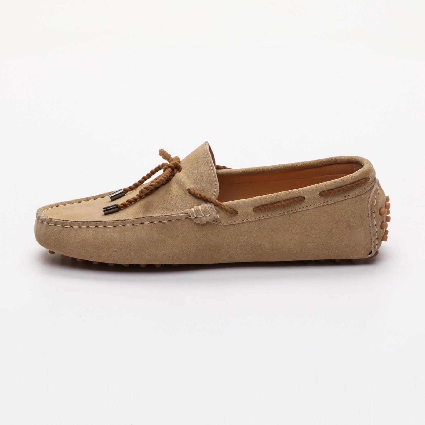 BUTLER mocassins à lacets beige