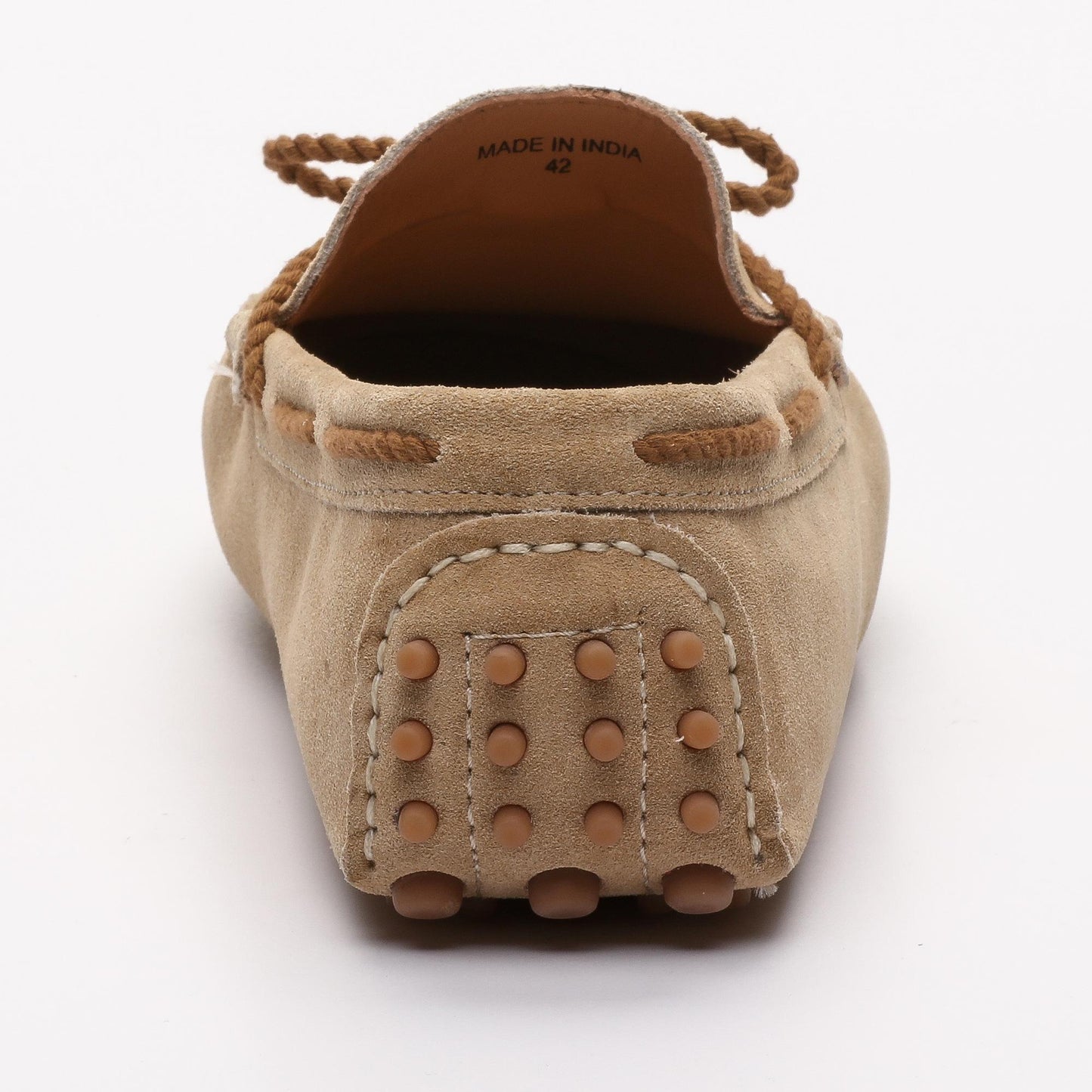 BUTLER mocassins à lacets beige