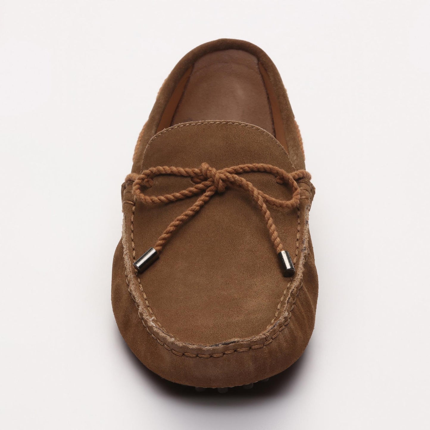 BUTLER mocassins à lacets caroube