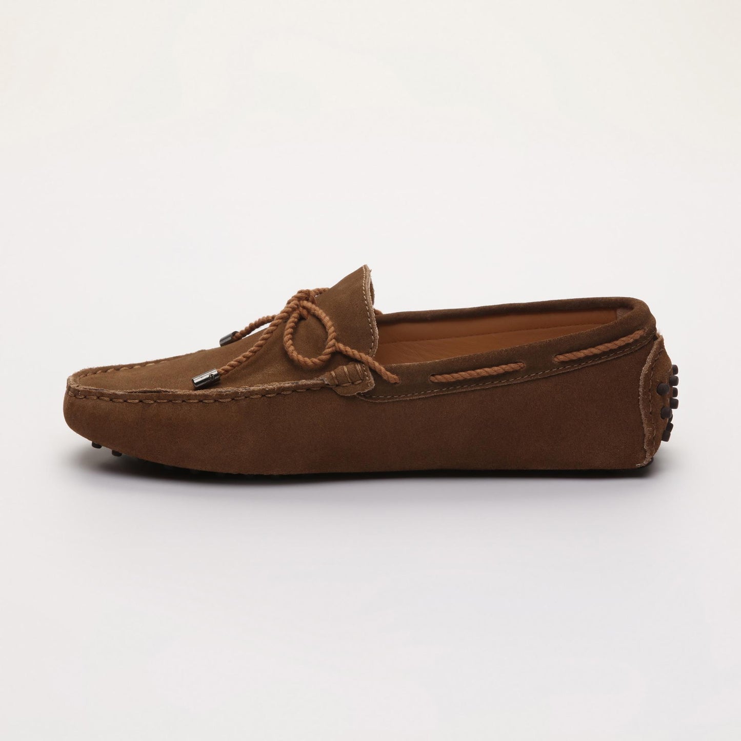 BUTLER mocassins à lacets caroube
