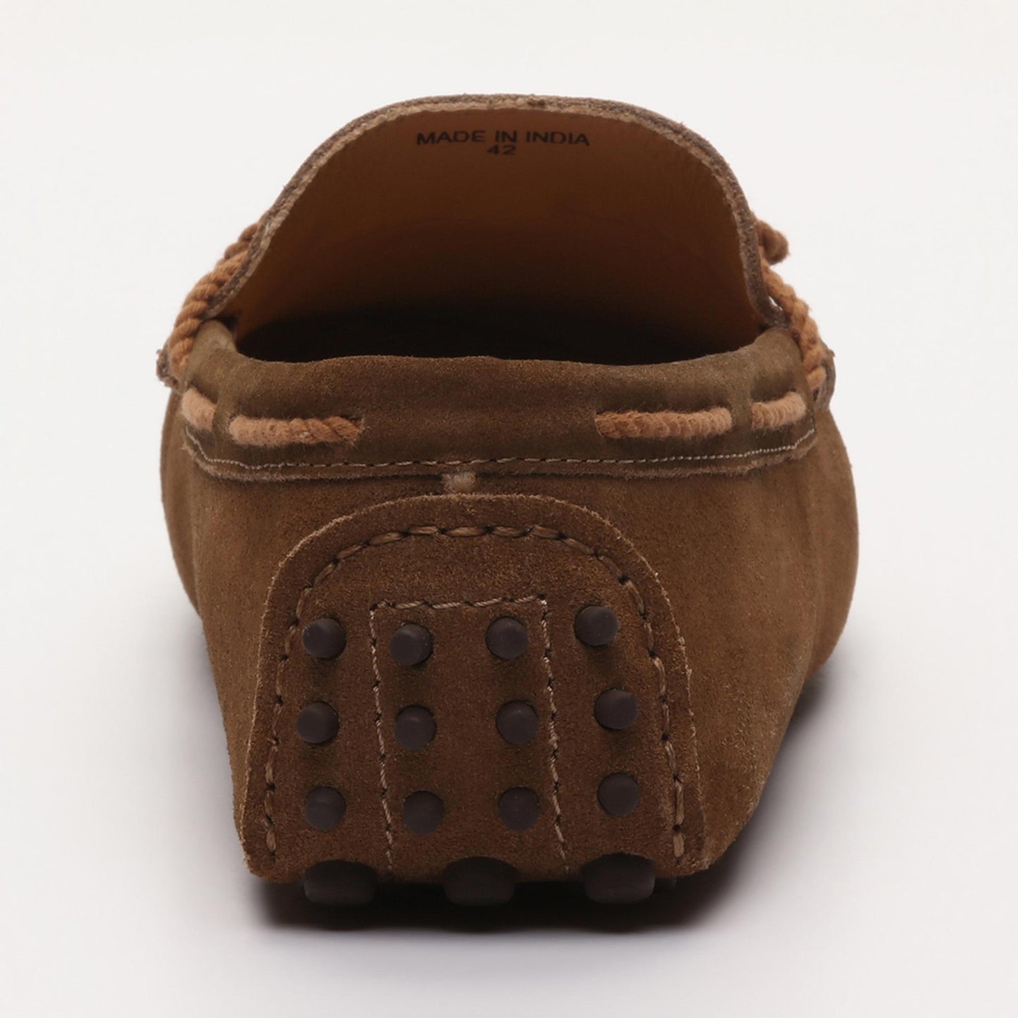 BUTLER mocassins à lacets caroube