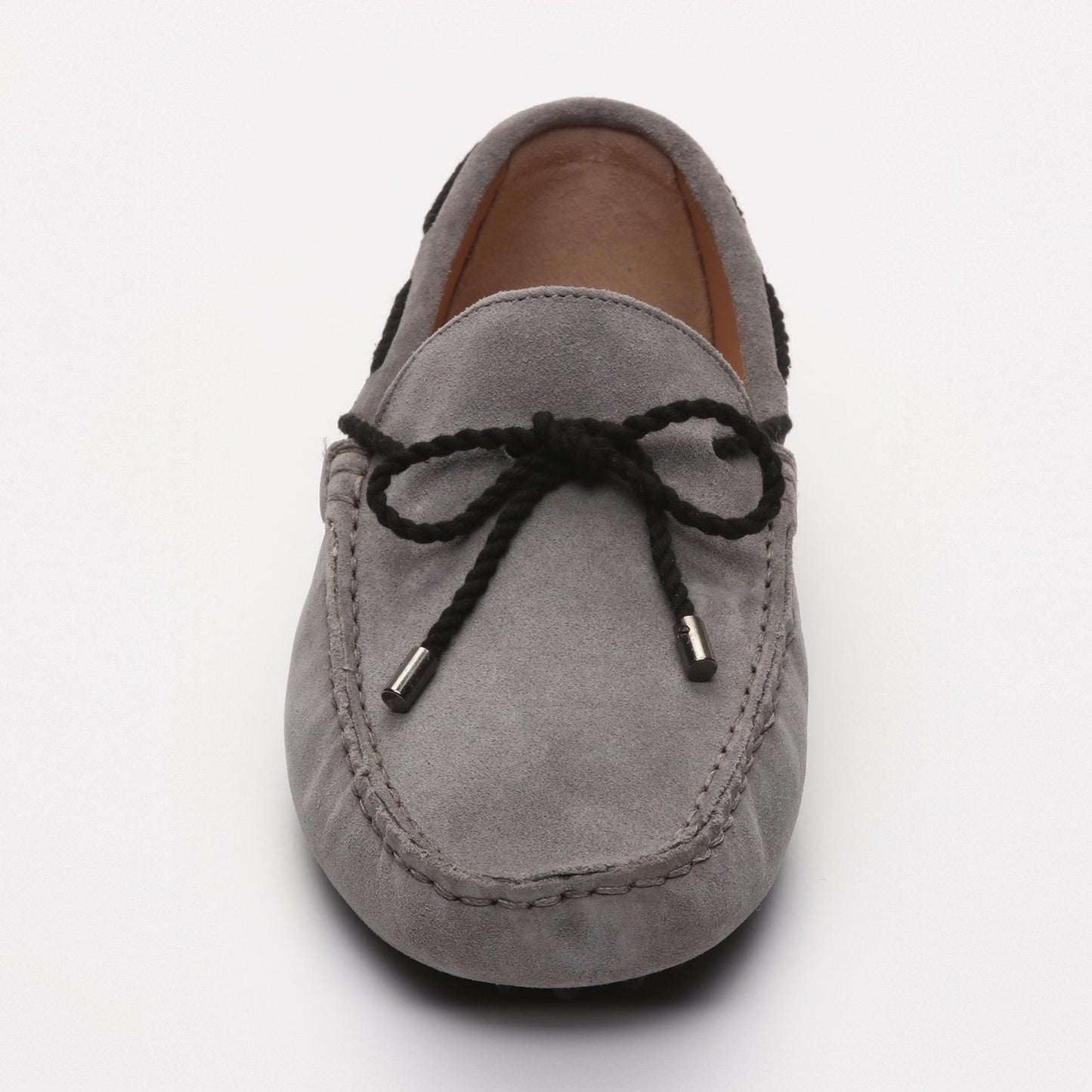 BUTLER mocassins à lacets gris