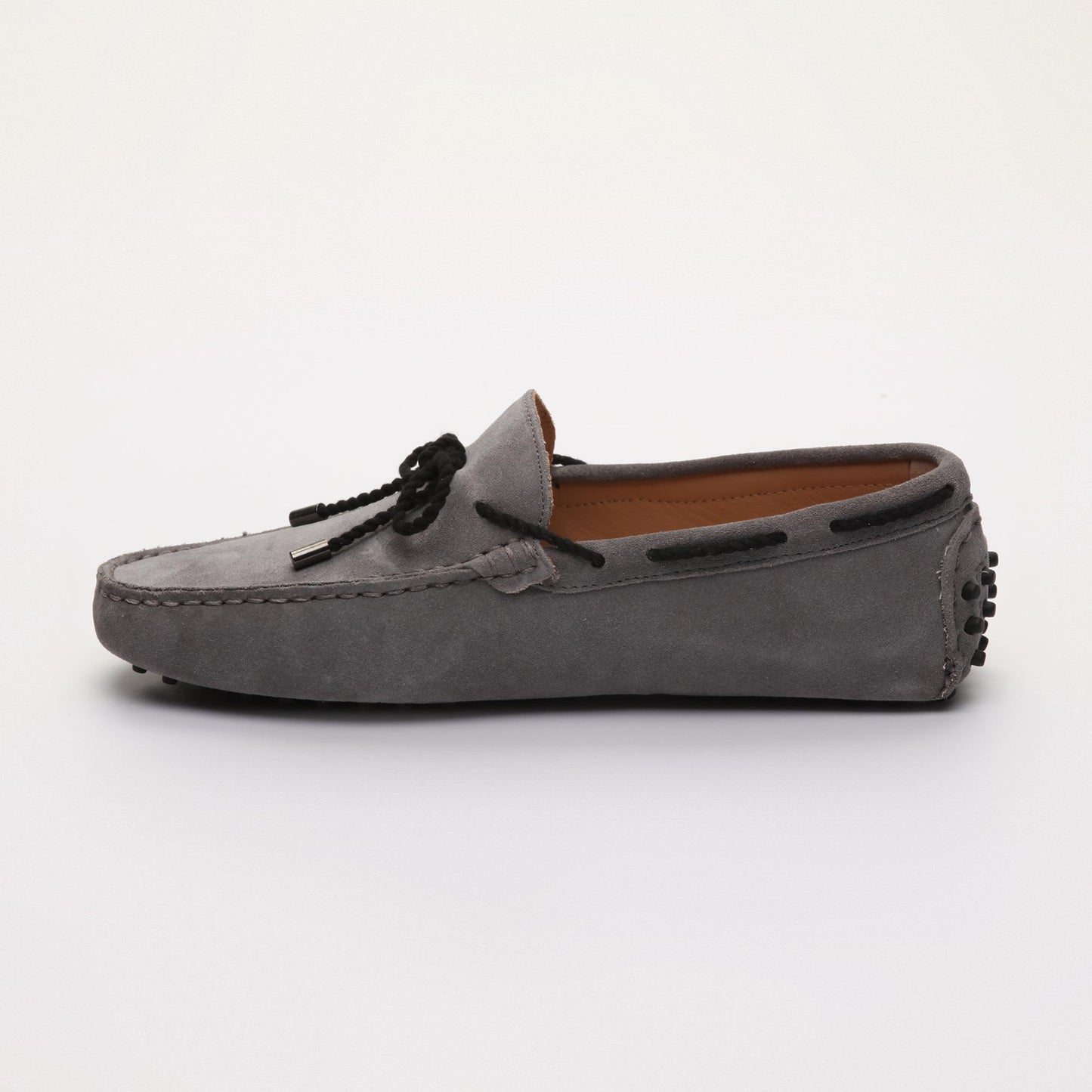BUTLER mocassins à lacets gris
