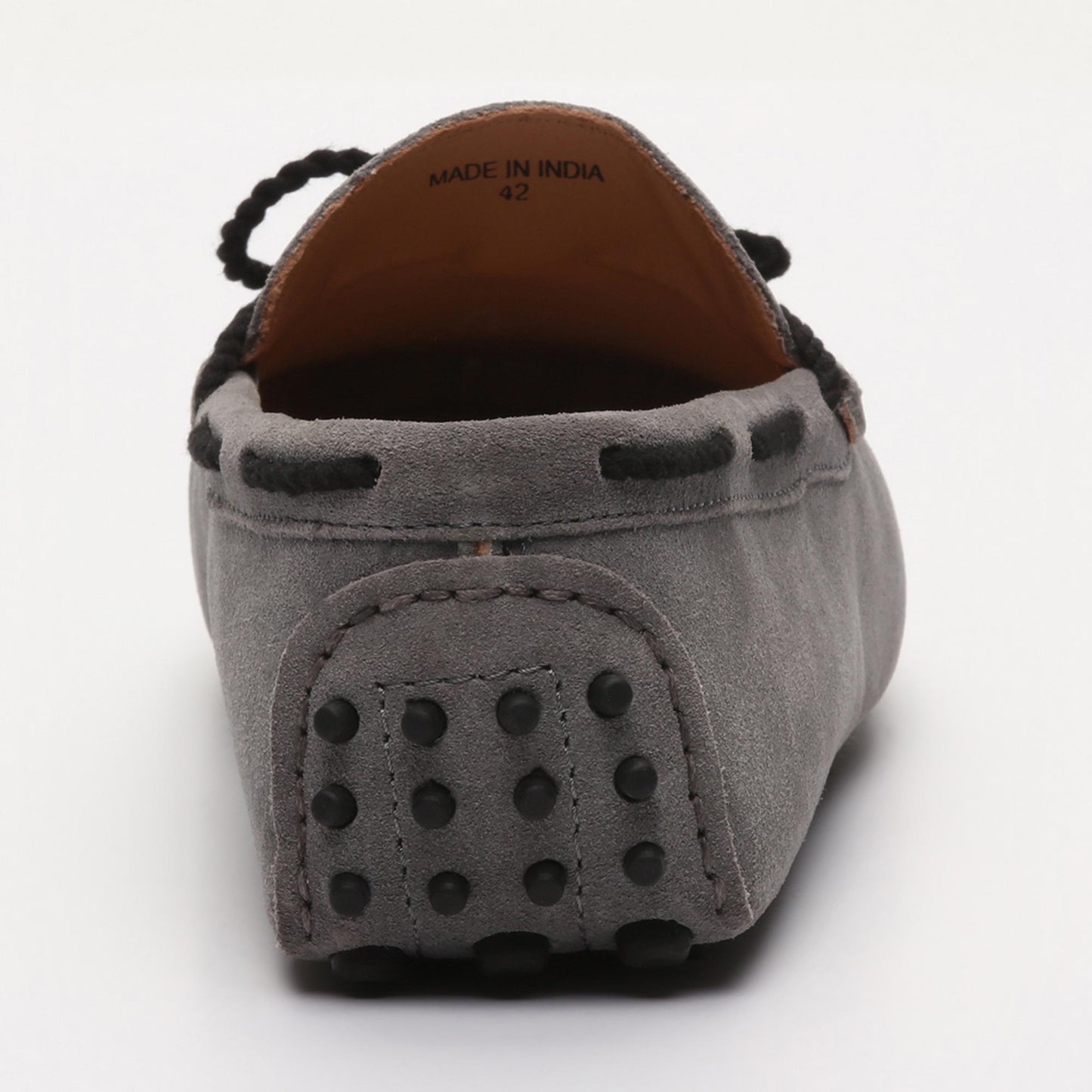 BUTLER mocassins à lacets gris