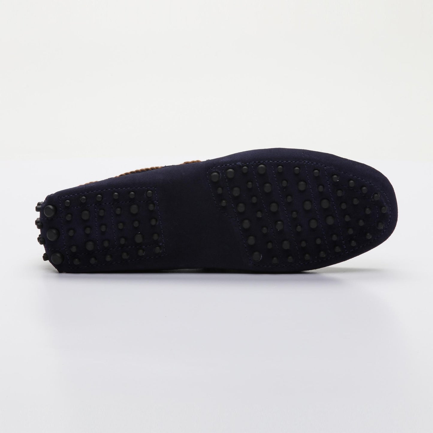 BUTLER mocassins à lacets marine