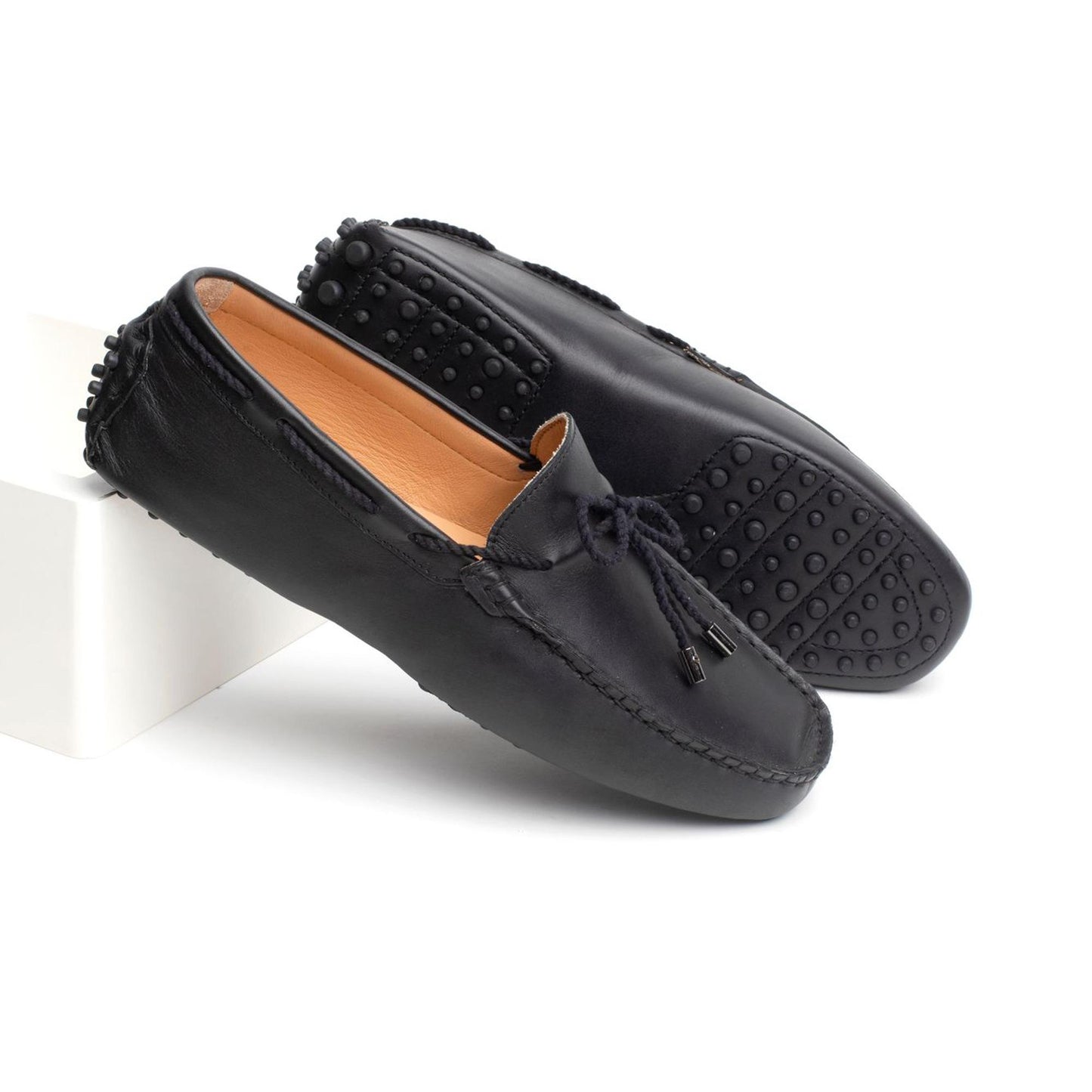 BUTLER mocassins à lacets noir