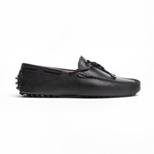 BUTLER mocassins à lacets noir