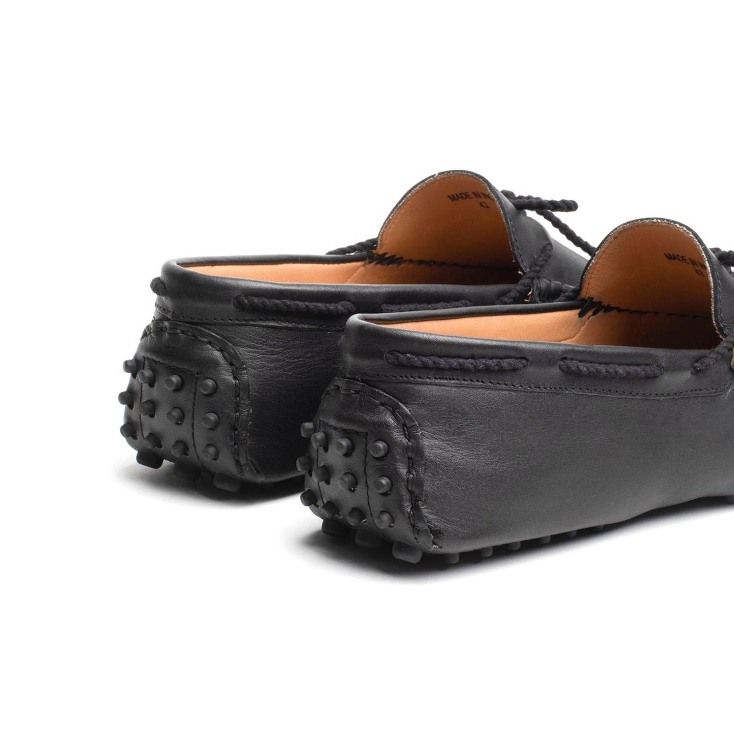 BUTLER mocassins à lacets noir