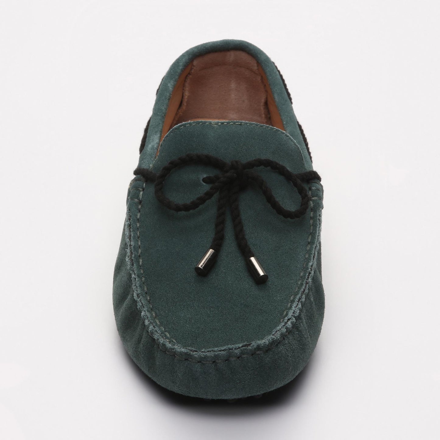 BUTLER mocassins à lacets vert