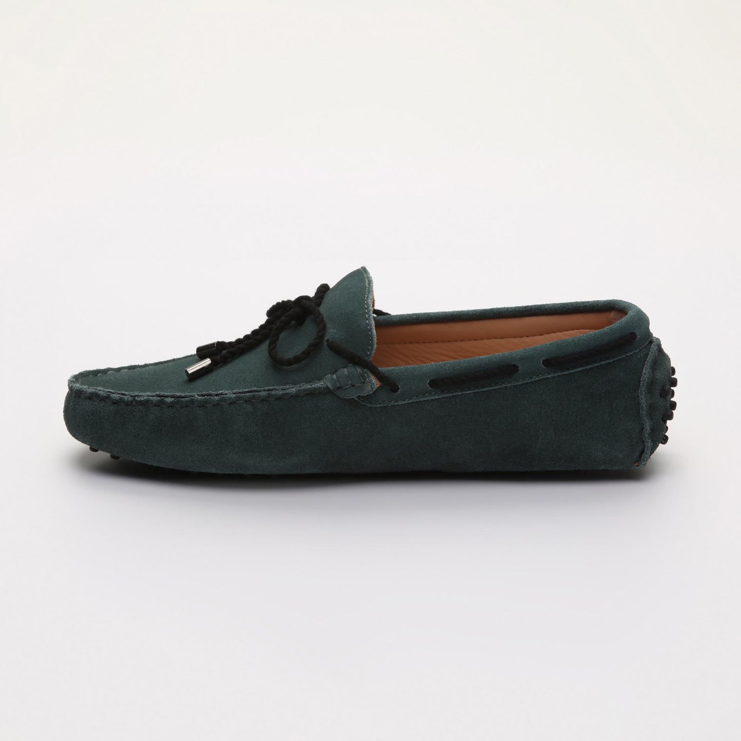 BUTLER mocassins à lacets vert
