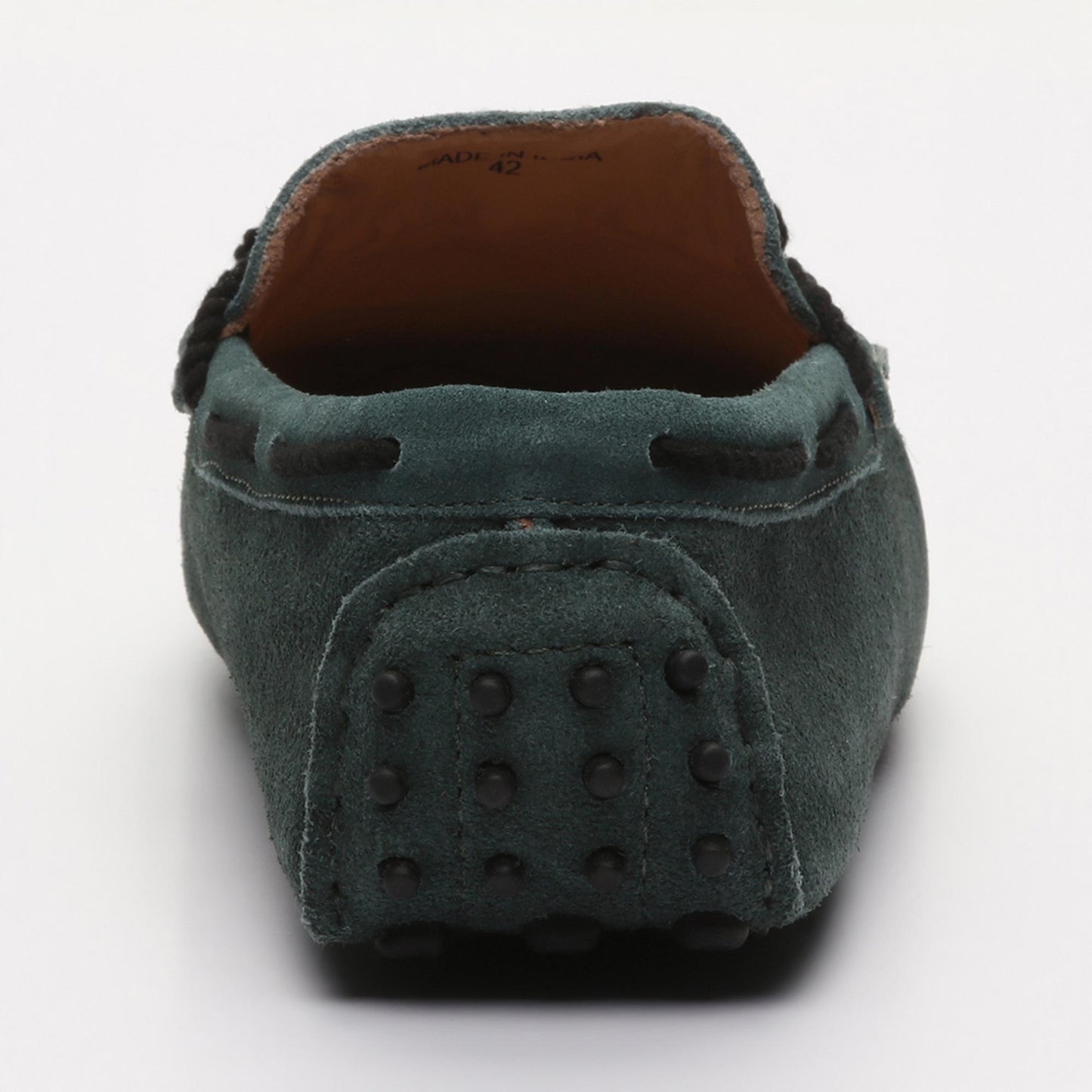 BUTLER mocassins à lacets vert