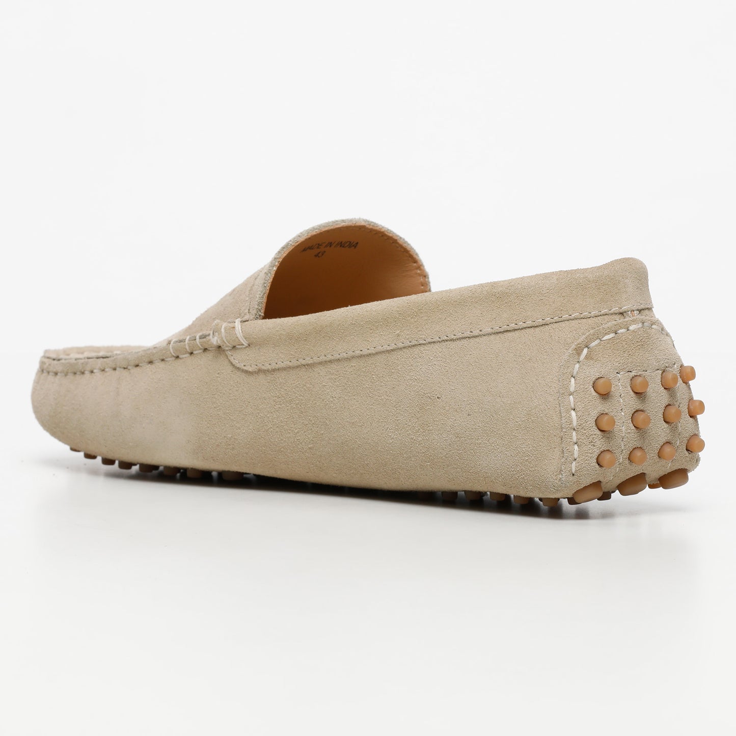 DRAKE mocassins classiques kaki brun