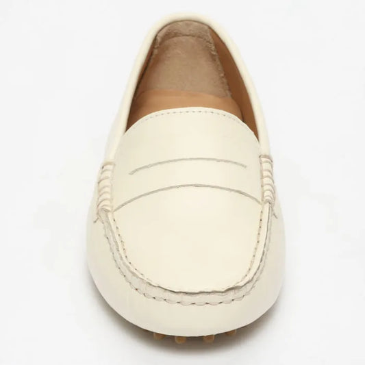 THANDIE mocassins classiques blanc