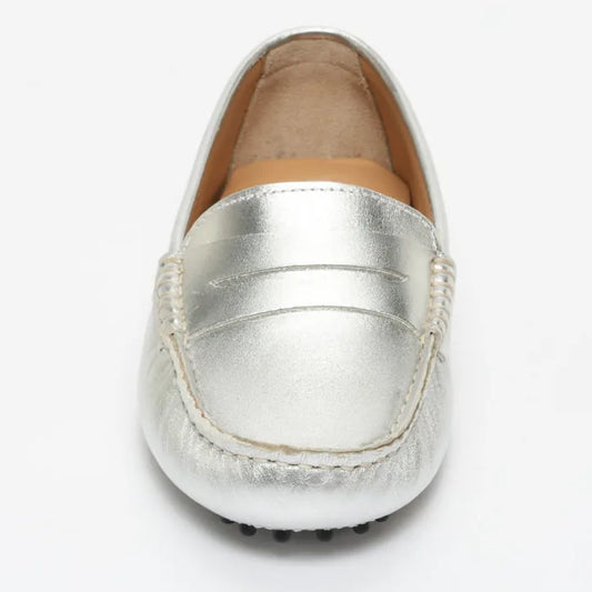 THANDIE mocassins classiques argent
