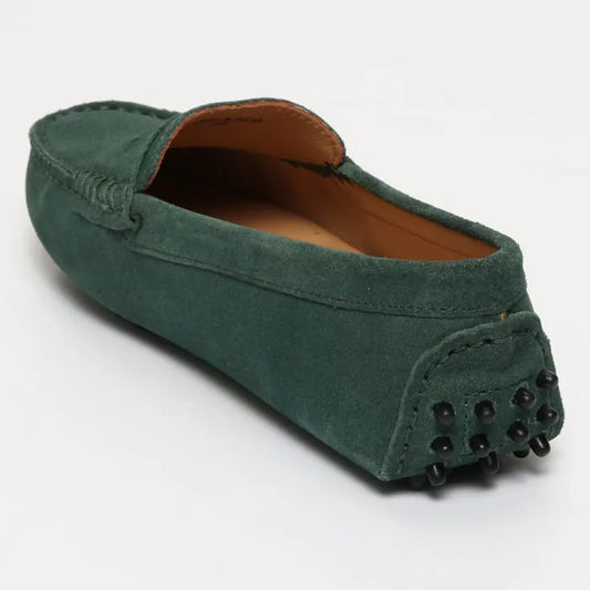 THANDIE mocassins classiques vert
