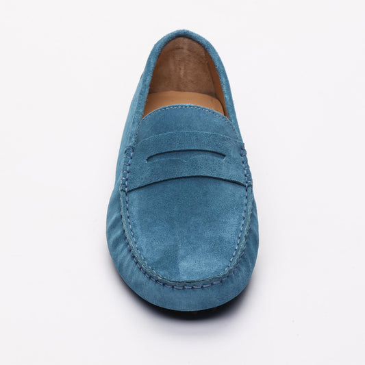COLE mocassins classiques bleu électrique
