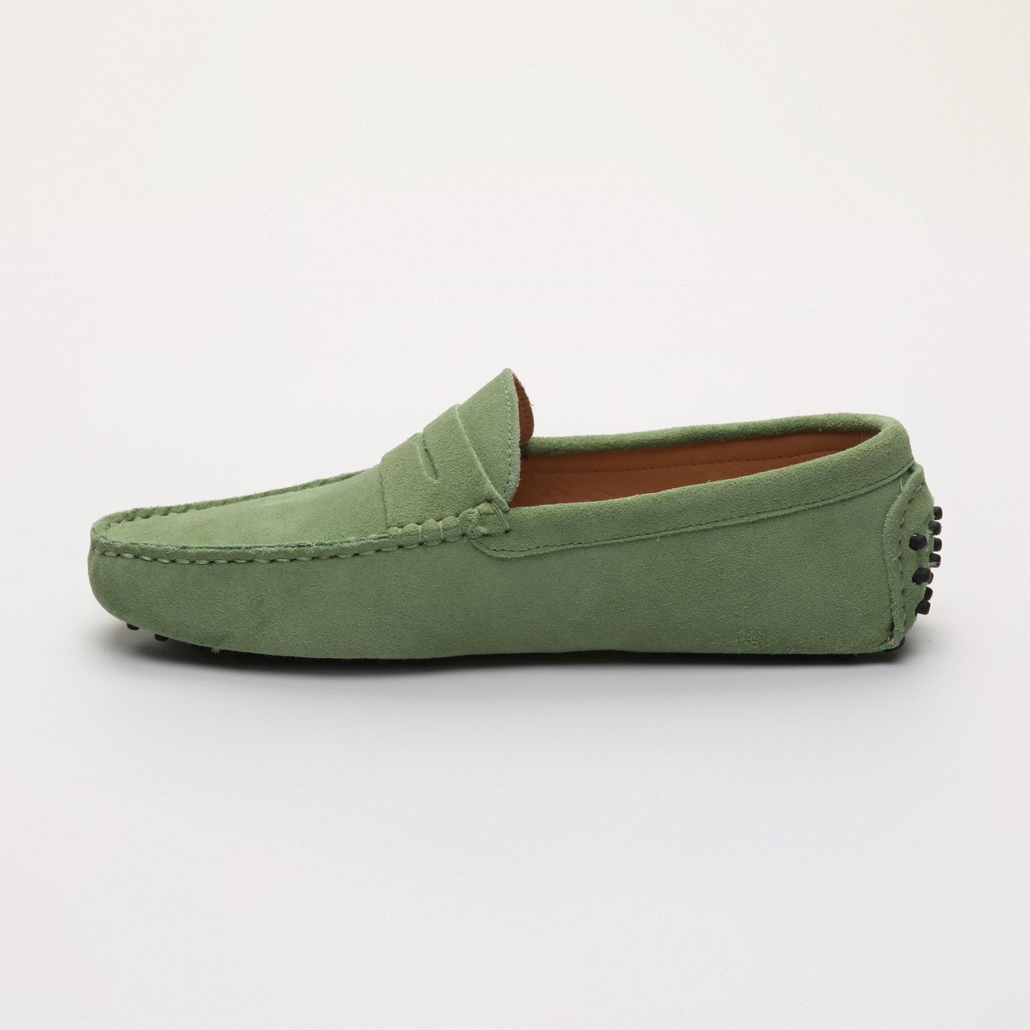 COLE mocassins classiques vert clair
