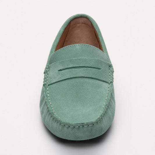 COLE mocassins classiques vert passé