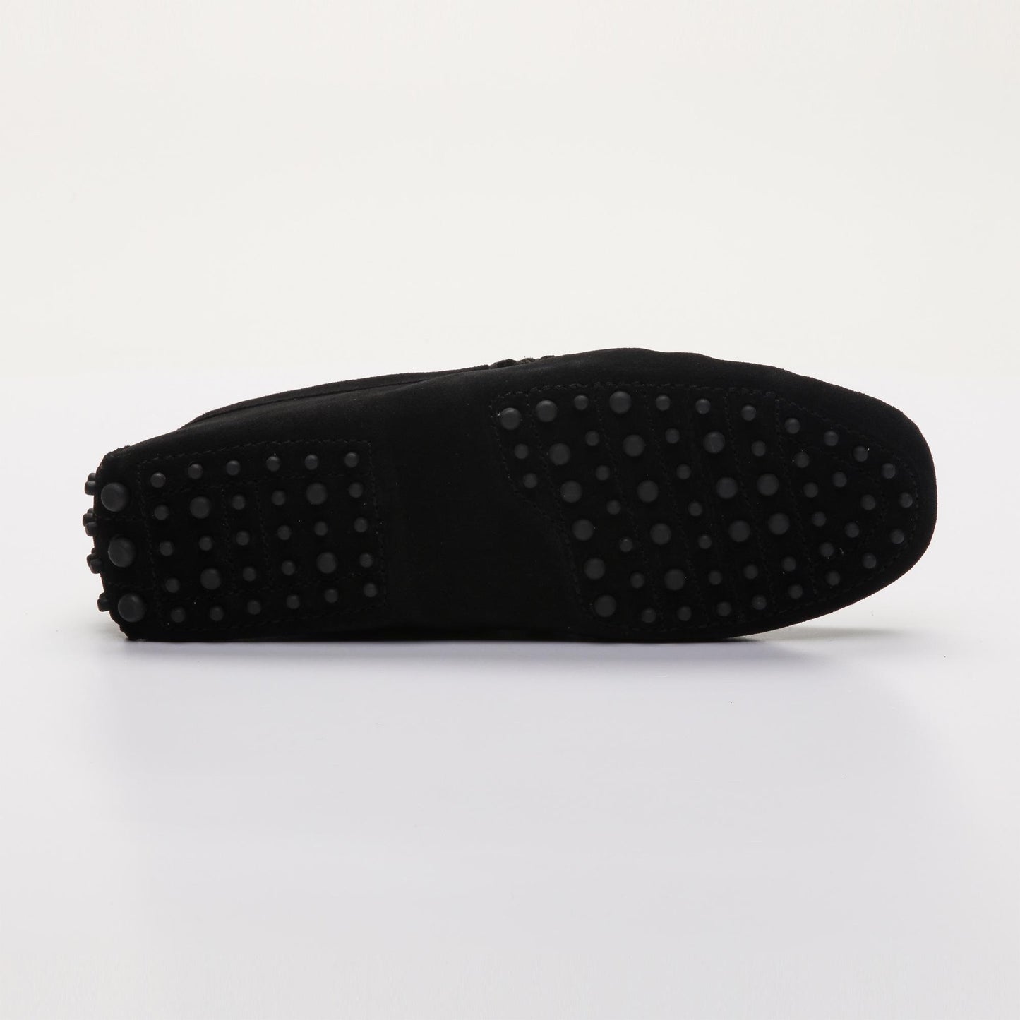 DALTON mocassins à pompons noir