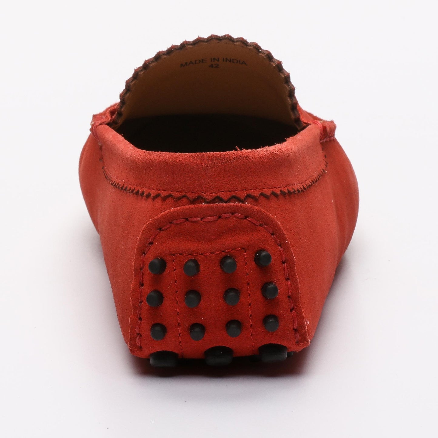 DENNIS mocassins classiques rouge