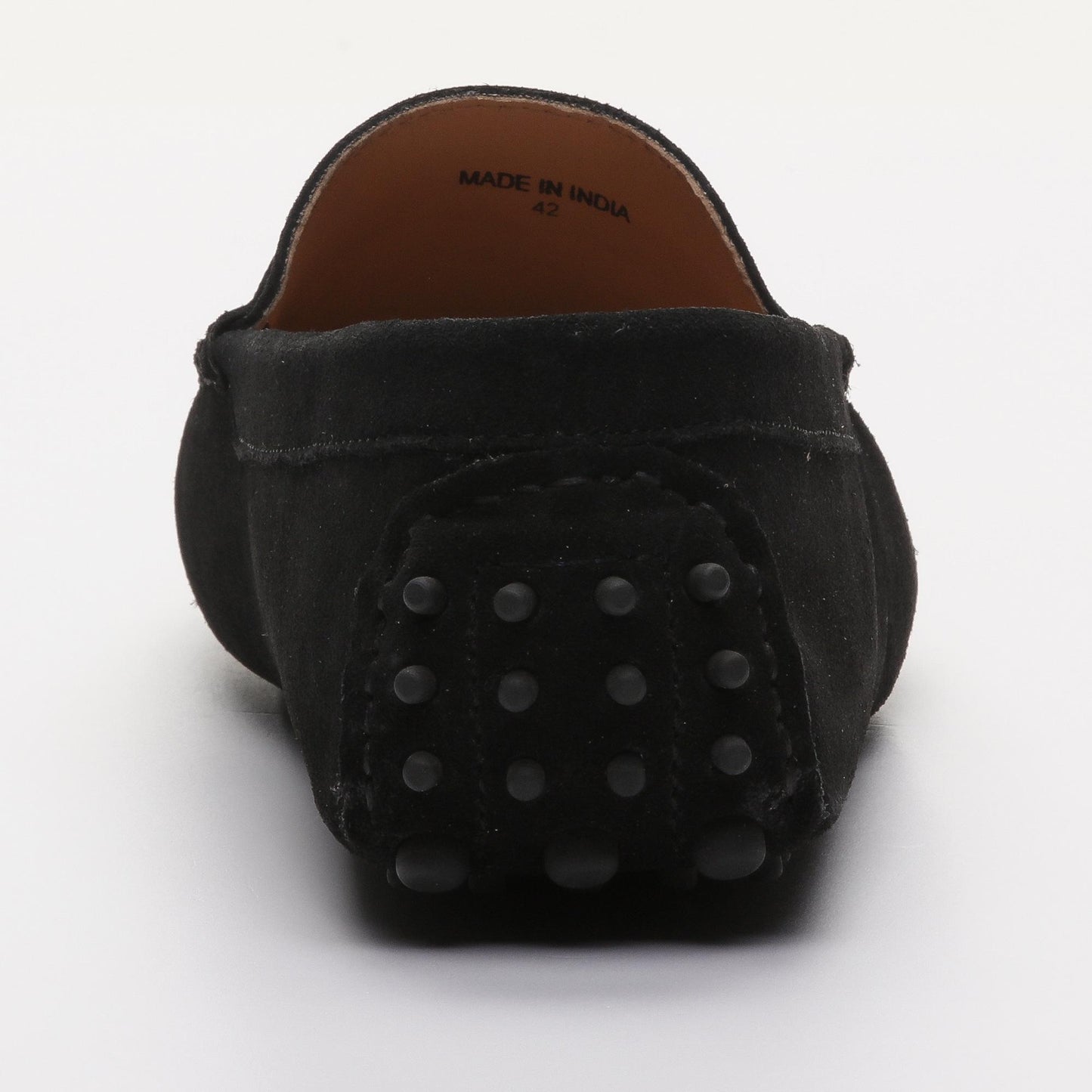 FRED mocassins à pompons noir