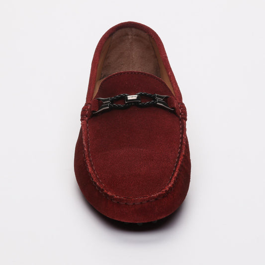 JACE mocassins fantaisies bordeaux