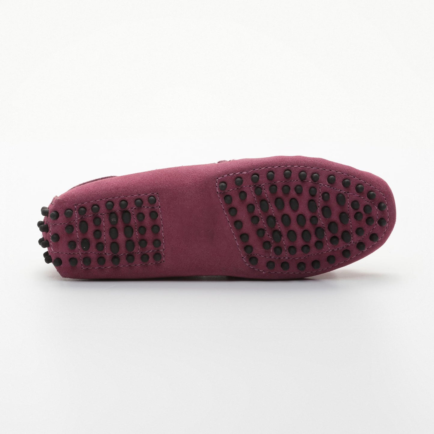 JANUARY mocassins à pompons violet