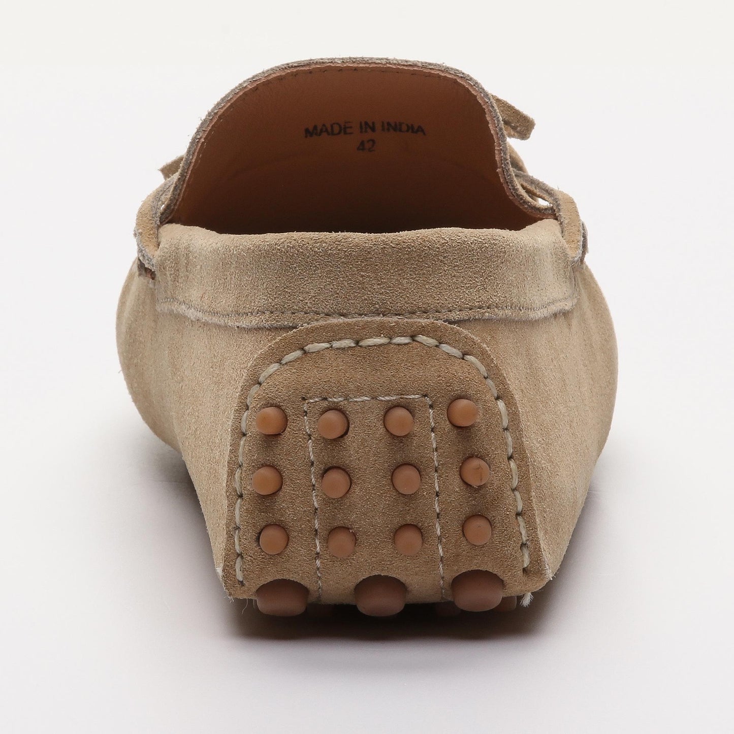 JOHNNY mocassins à lacets beige