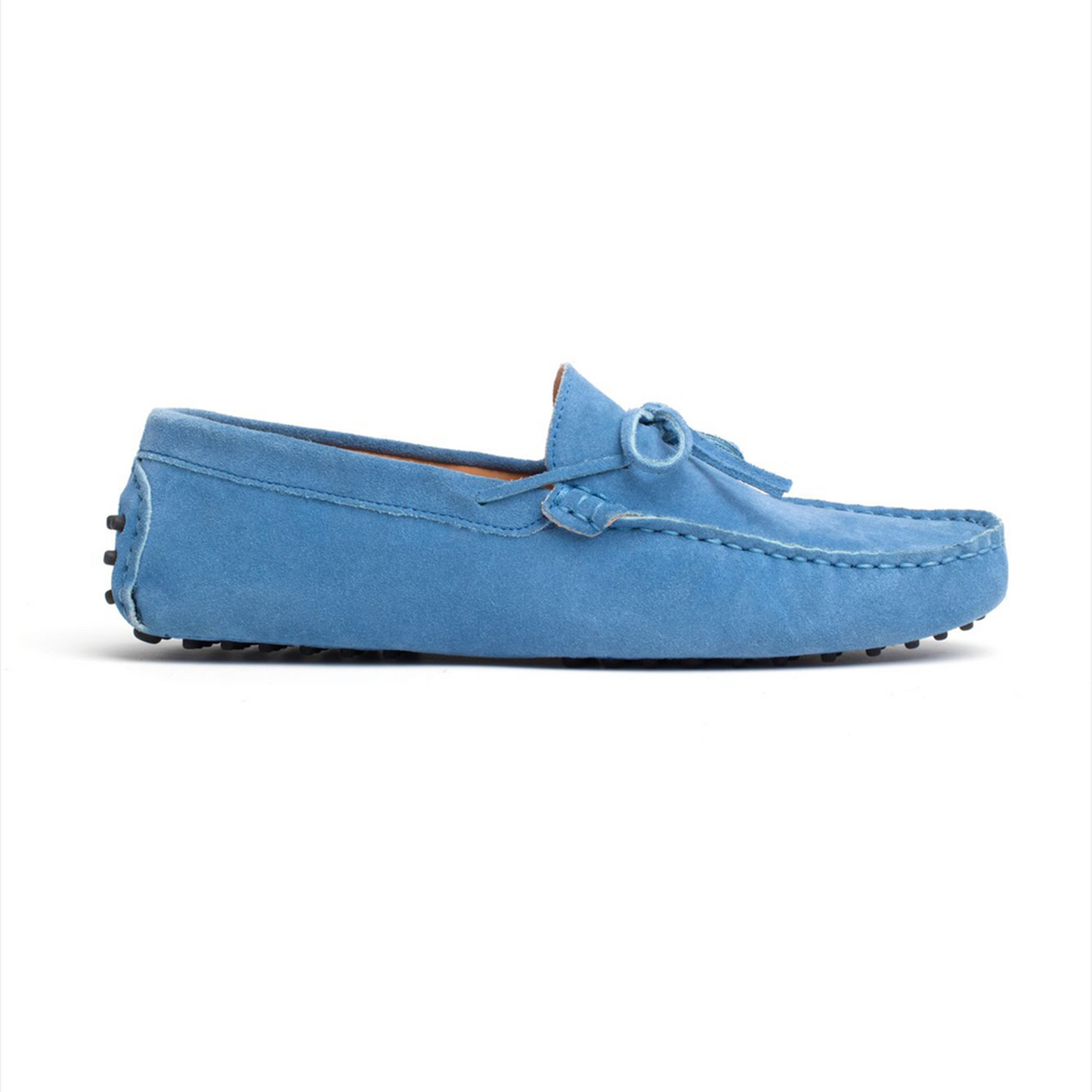 JOHNNY mocassins à lacets bleu