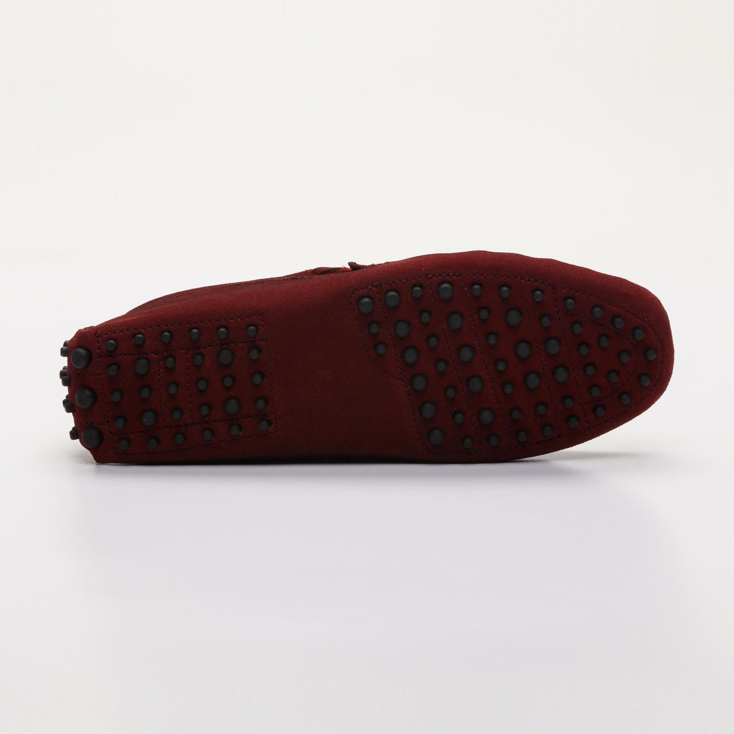 JOHNNY mocassins à lacets bordeaux