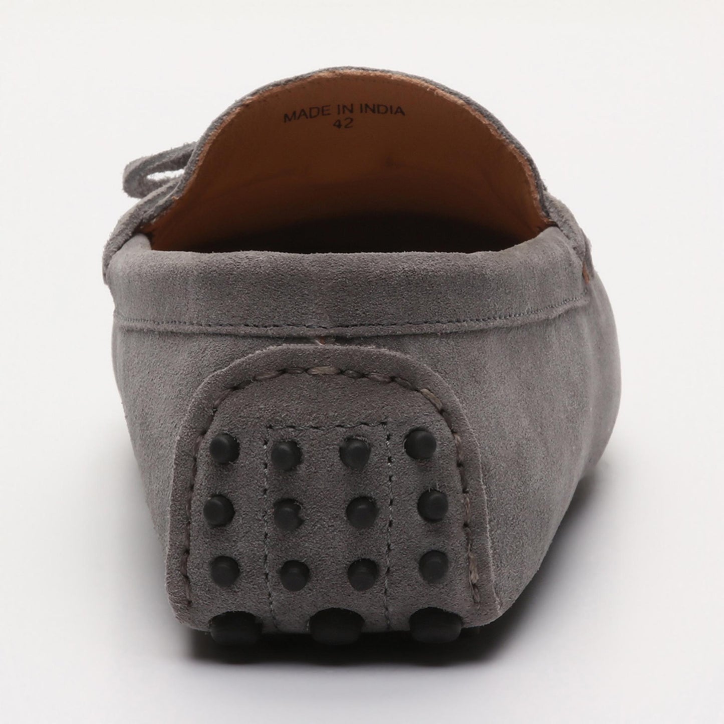JOHNNY mocassins à lacets gris
