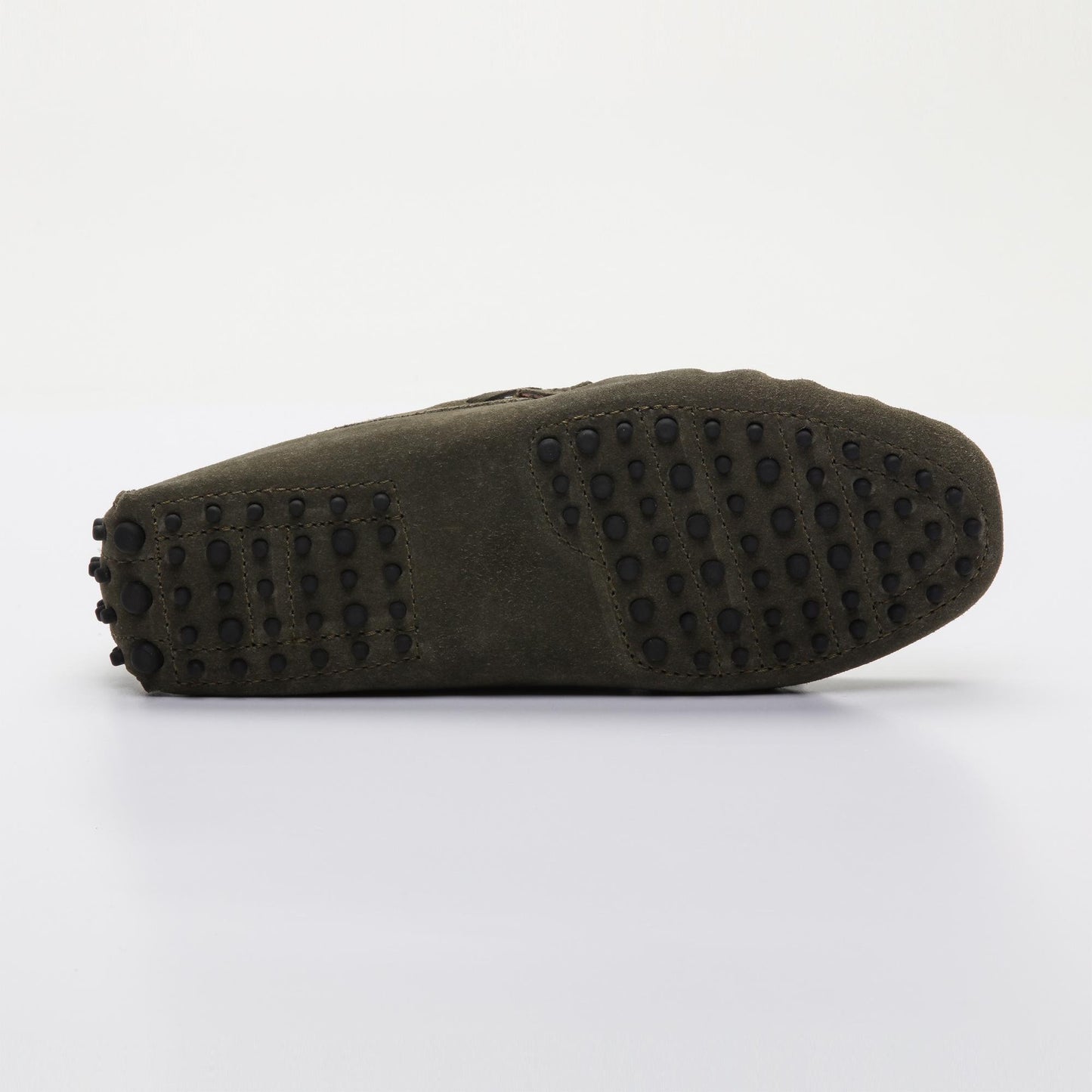 JOHNNY mocassins à lacets kaki