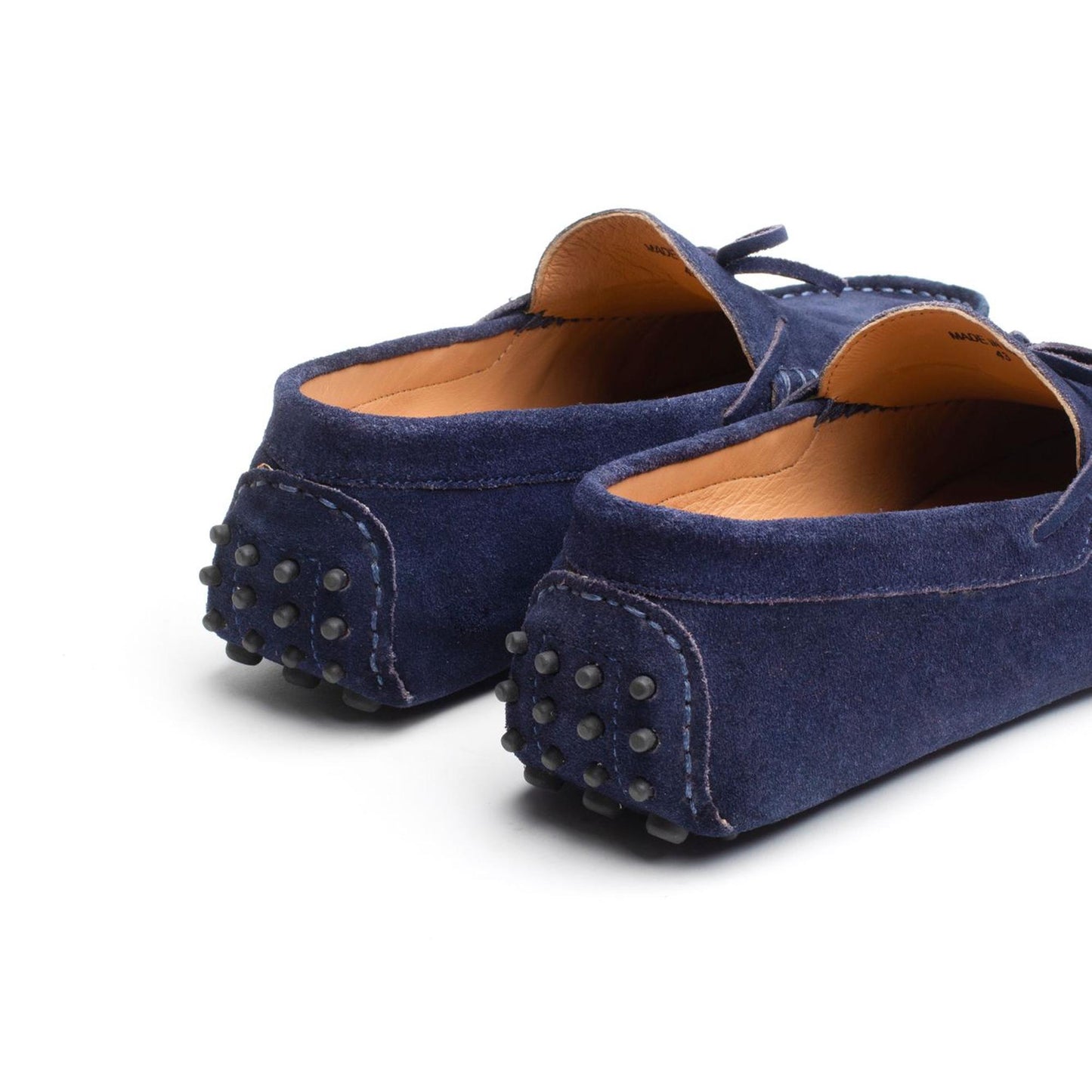 JOHNNY mocassins à lacets marine