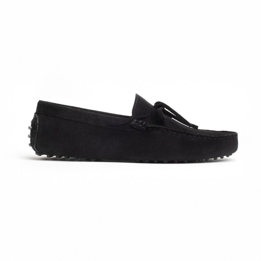 JOHNNY mocassins à lacets noir