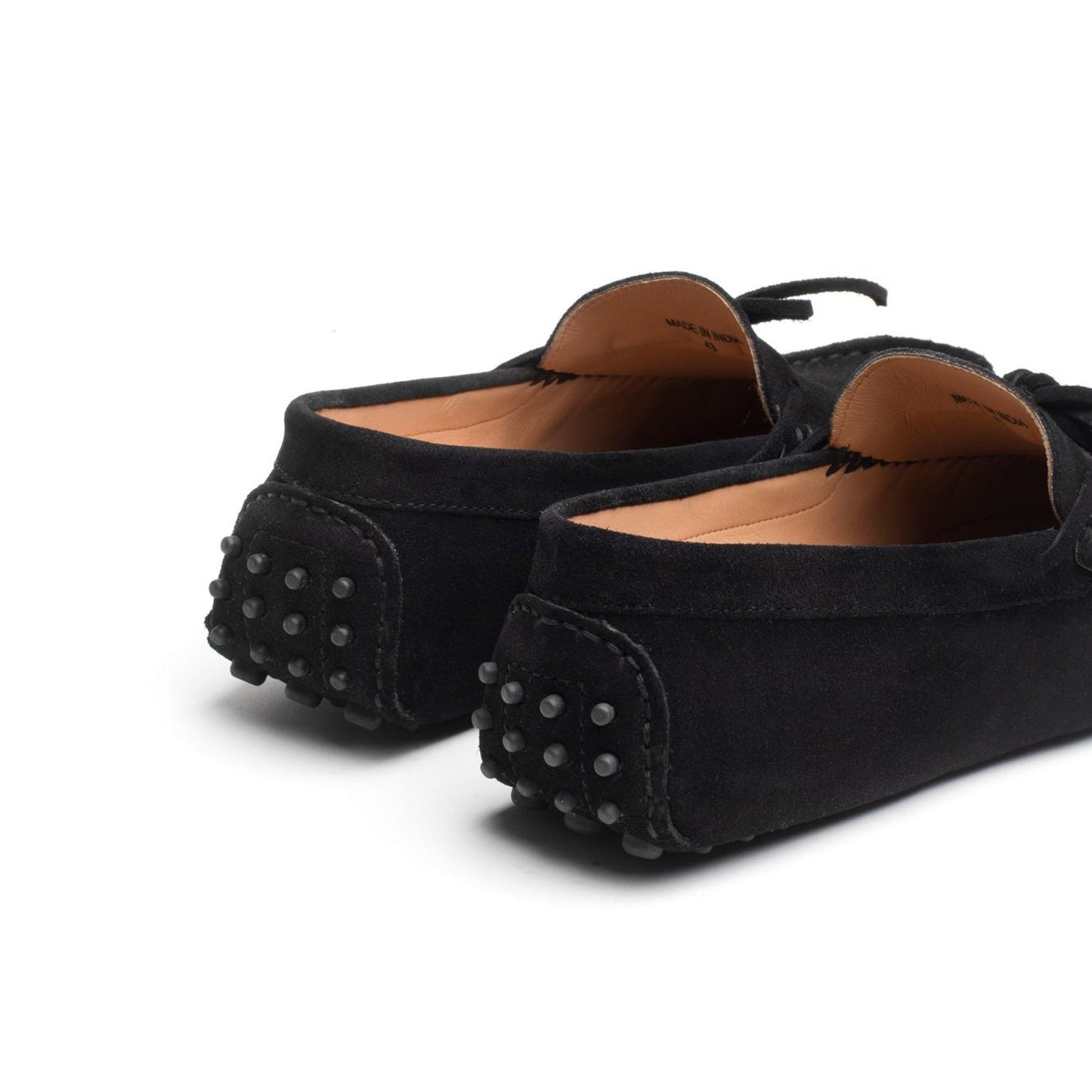 JOHNNY mocassins à lacets noir