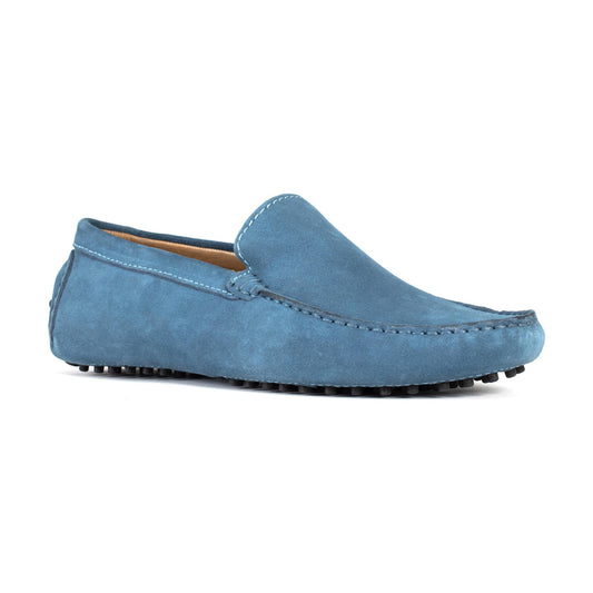 LENNY mocassins classiques gris bleu