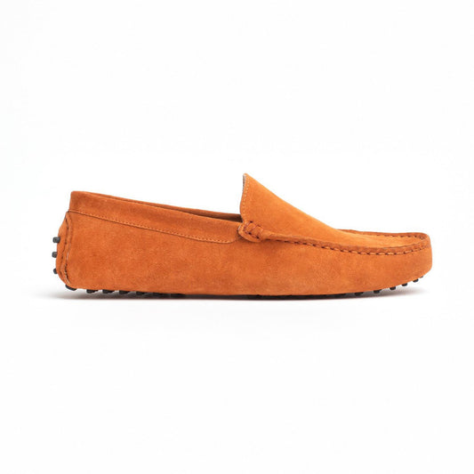 LENNY mocassins classiques orange