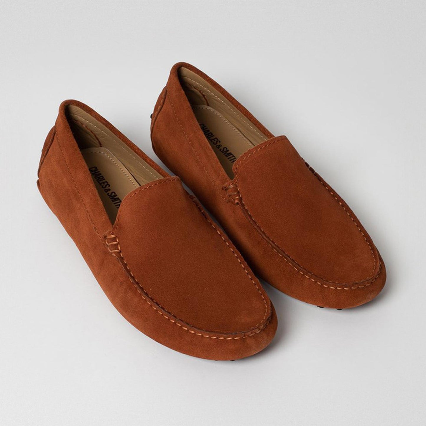 LENNY mocassins classiques sienne