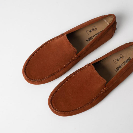 LENNY mocassins classiques sienne