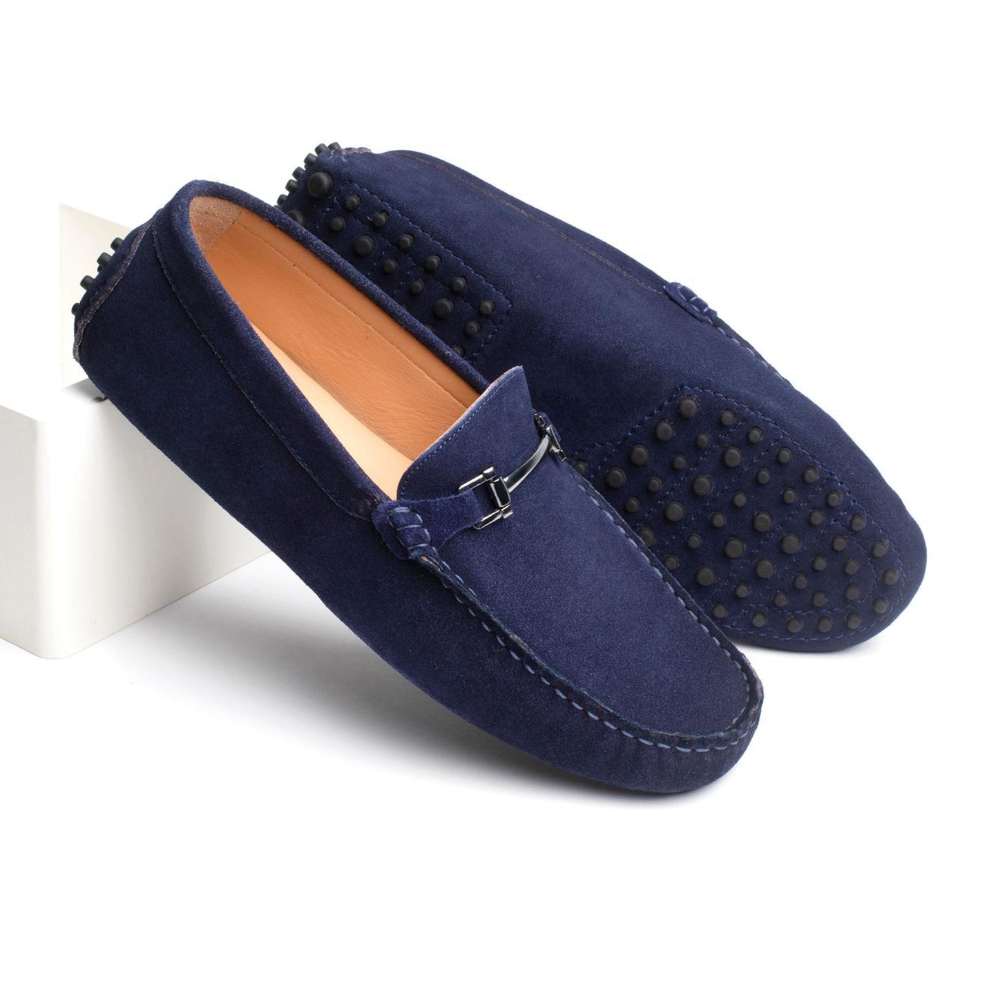 LUKE mocassins fantaisies marine