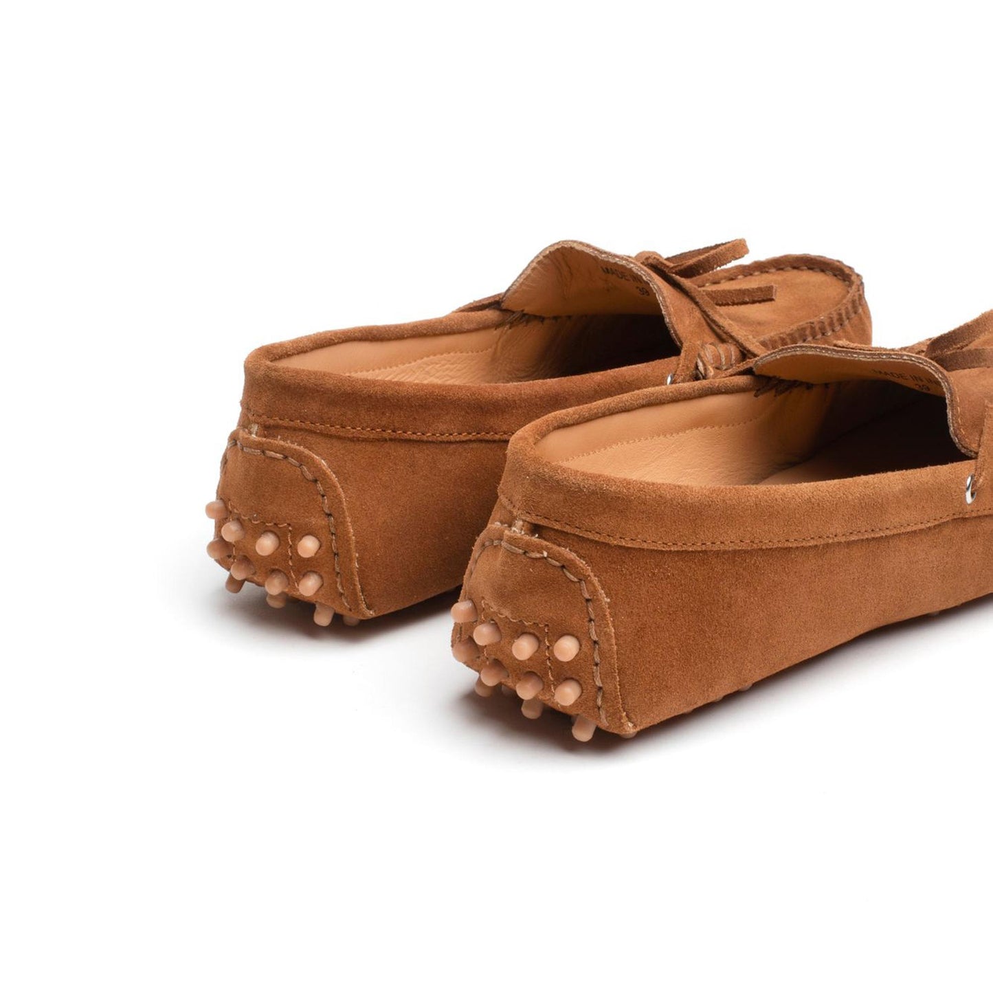 NEWTON mocassins à lacet camel
