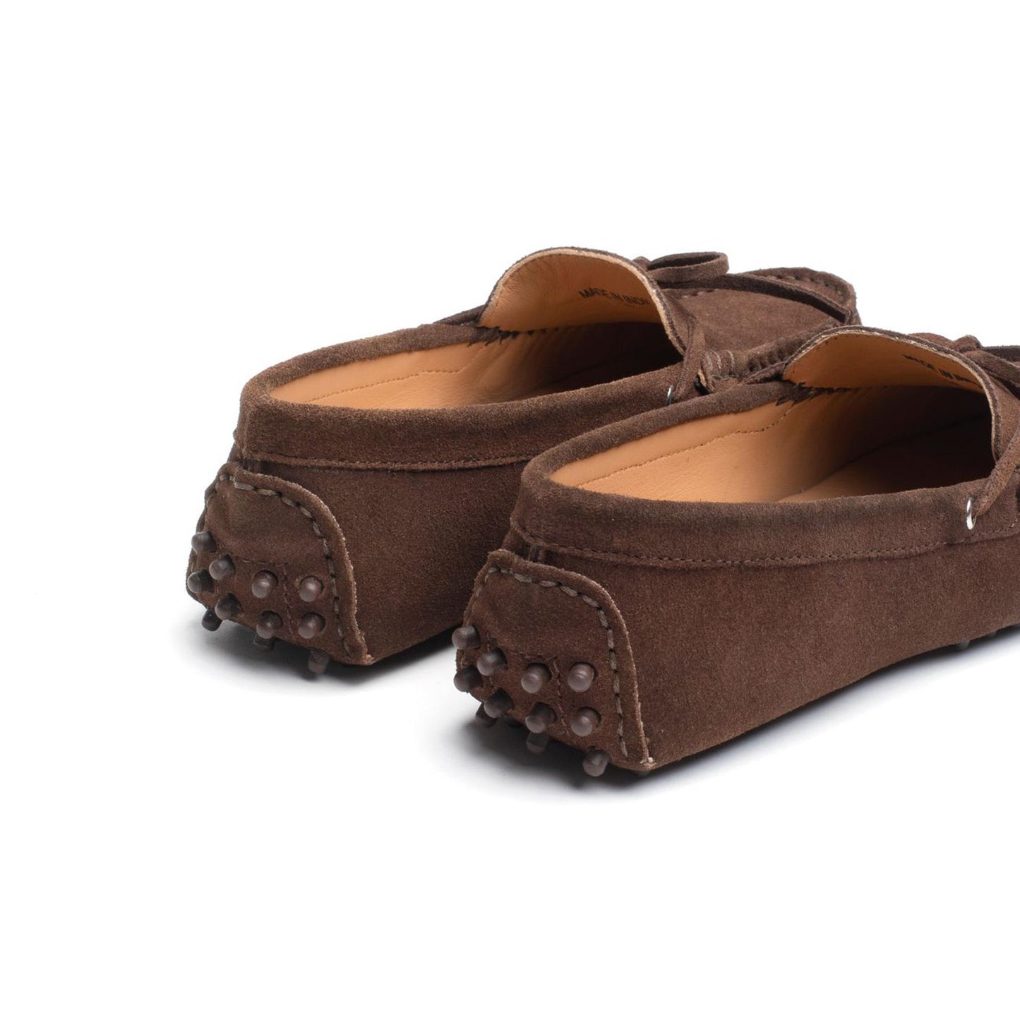 NEWTON mocassins à lacets chocolat