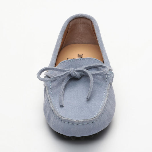 NEWTON mocassins à lacets ciel