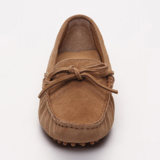 NEWTON mocassins à lacets creme