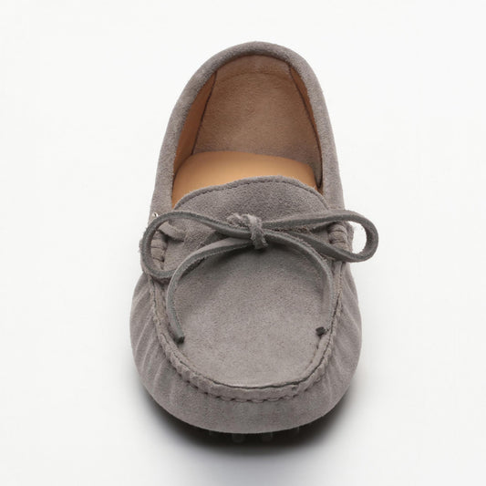 NEWTON mocassins à lacets gris