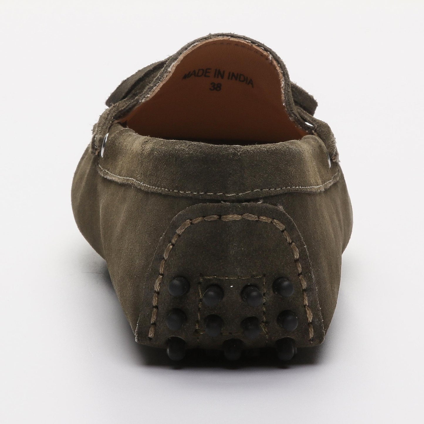 NEWTON mocassins à lacets kaki