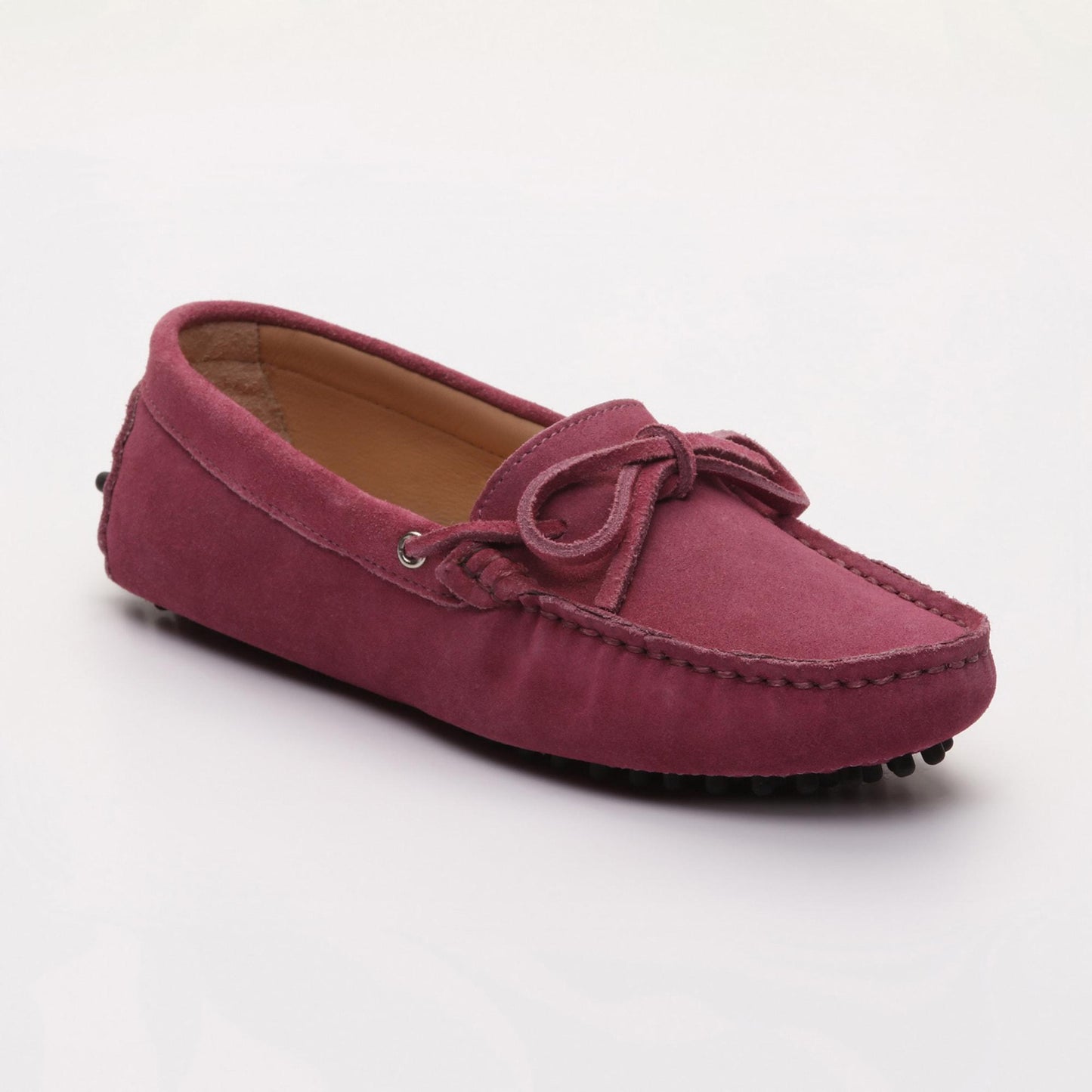 NEWTON mocassins à lacets magenta