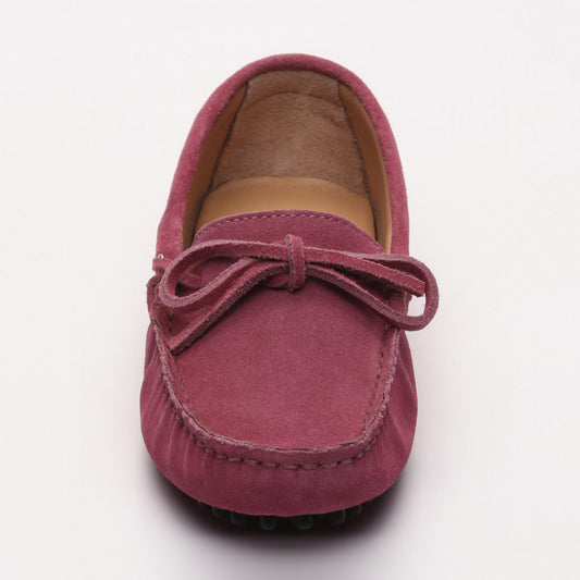 NEWTON mocassins à lacets magenta