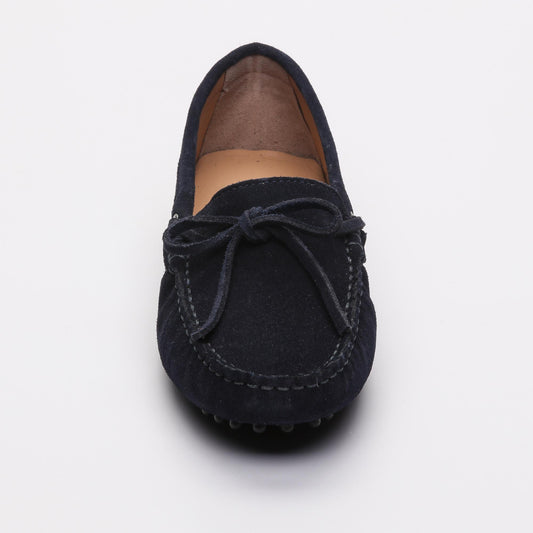 NEWTON mocassins à lacets marine